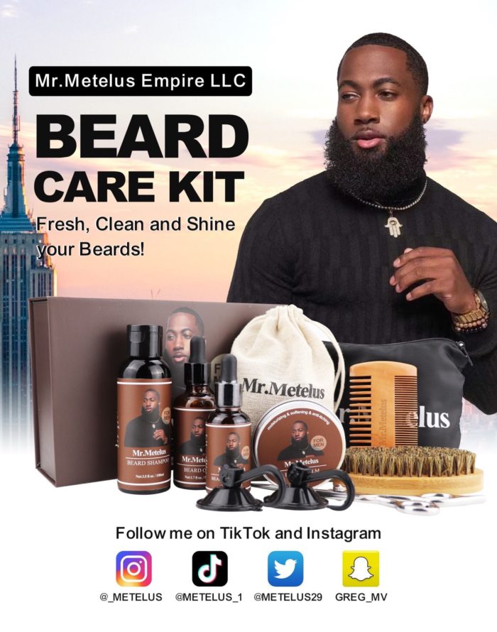 Mr Metelus Beard Kit - Reseller Packages -Business-to-Business (B2B)